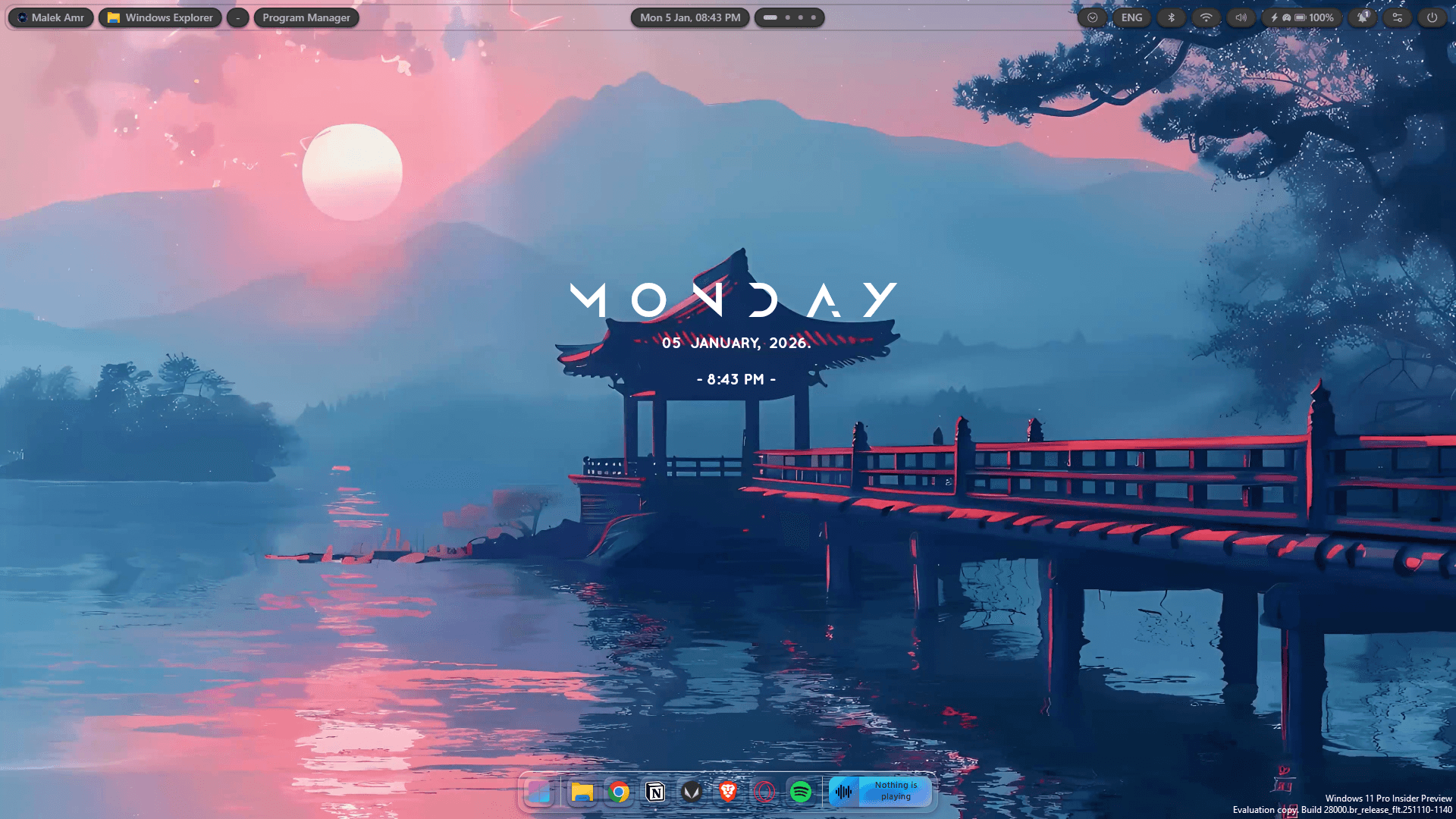 Seelen UI desktop preview
